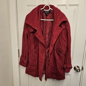 (M) Fuchsia Peacoat